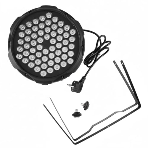 Image of LED PAR DJ Lights 7-Channel Jump Change Mode | Ideal for Wedding Parties | Events | DJ Stage | DJ Light | Home DJ Lights | Stage DJ Lighting | (60LED-DJ-Light)