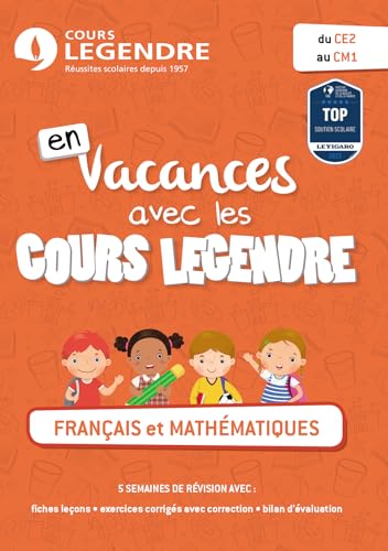 Français et mathématiques du CE2 au CM1 Cahier de vacances du CE2 au CM1