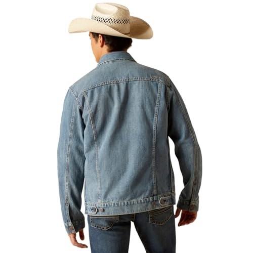 Image of 8254 Ariat Men's Denim Trucker Jacket