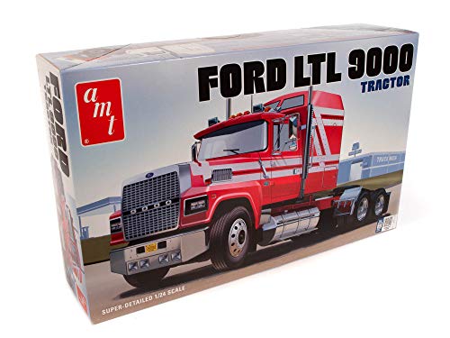 Kit modelo Ford LTL 9000 Semi Tractor 1:24 miniatura 1
