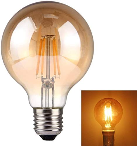 Ampoule LED 6W verre rond lot de 10 lampe basse consommation pour luminaire maison - 4