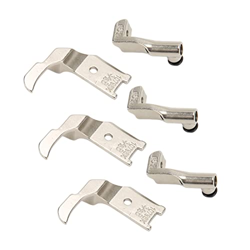 3 sets de pies para máquina de coser, acero resistente miniatura 3