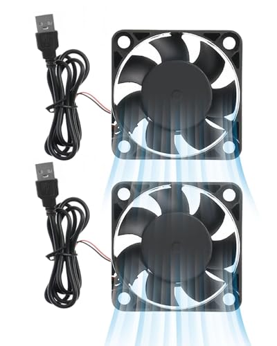 2 Piezas Ventilador de Refrigeración USB