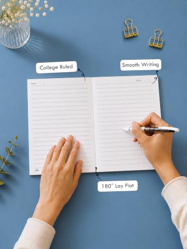 Image of DOODLE Set of 3 B6 Notebooks | 12 x 18 cm Soft Cover | 76 Pages Each | Compact Ruled Scribbl Notebooks for Notes, Plans, Practice, Journaling, School, College & Everyday Writing