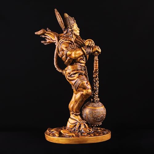 Image of Artarium Bahubali Hanuman Idol for Home Decor & Mandir (2 Feet), Standing Bajrang Bali Hanuman Ji Murti, Large Anjaneya Pavan Putra Decorative Showpiece for Temple, Living Room & Gift