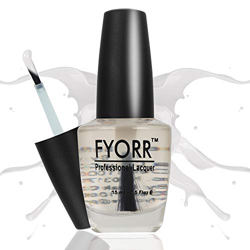 Image of Top Base Coat Professional Nail Polish | Long Lasting, Quick Dry, Chip Resistant, High Shine Nail Paint | Smooth & Easy Application, Vibrant Trendy Shades for Women & Girls Party Daily Use 15ml