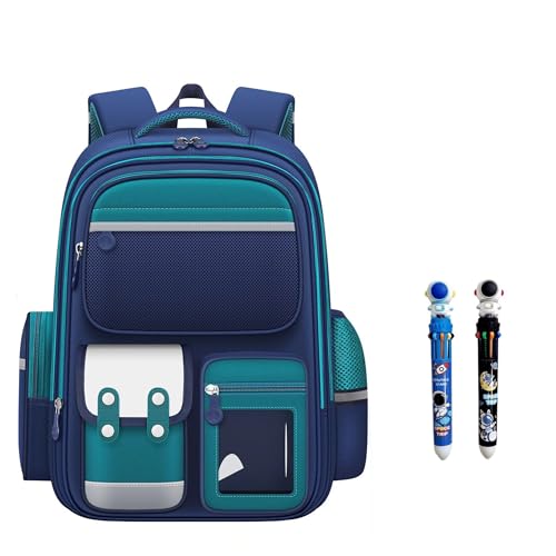 Mochila infantil escolar menino e menina refor?ada e resistente ortop?dica (Verde)