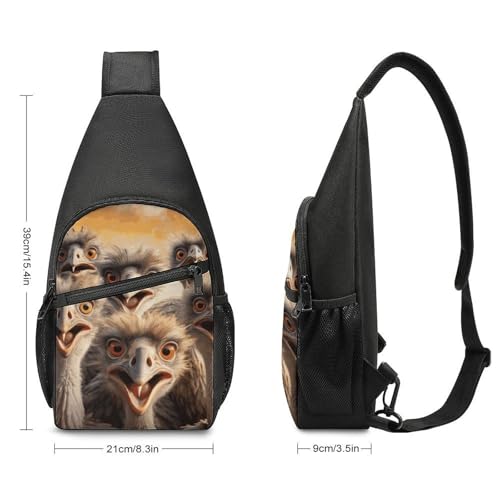 Mochila Pequeña Urbana Crossbody para Mujer y Hombre miniatura 2