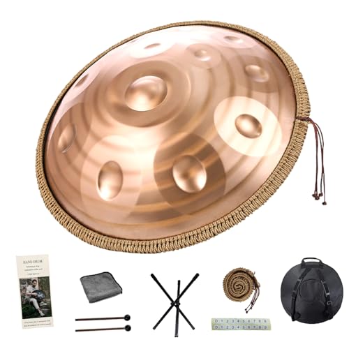 �n���h�p�� 9��/10��/12�� �y�� KoKoty Handpan Drum �j�Z�� 432hz/440hz �X�e�����X�| �X�`�[���h���� 22�C���`(55cm) �n���h�p���h���� ���S�� �ґz�A���K (12�m�[�g - �����̗� - 432hz)