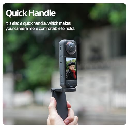 Image of Magnetic Mount Stand Compatible for DJI OSMO 360, Magnet Steering Holder Bracket with 1 /4 Screw for Action Camera, Stand Base for Insta360 X5 /X4 /X3 /GO 3S /GO Ultra /Pocket 3 /Action 5Pro /Hero13