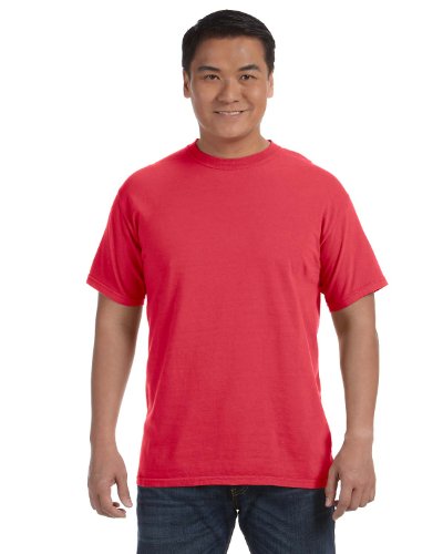 Comfort Colors 6.1 Oz. Ringspun Garment-Dyed T-Shirt, Small, Paprika