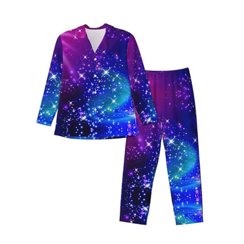 Pyjama boutonné avec poches ensemble de nuit homme pour éviter le froid nocturne en hiver
