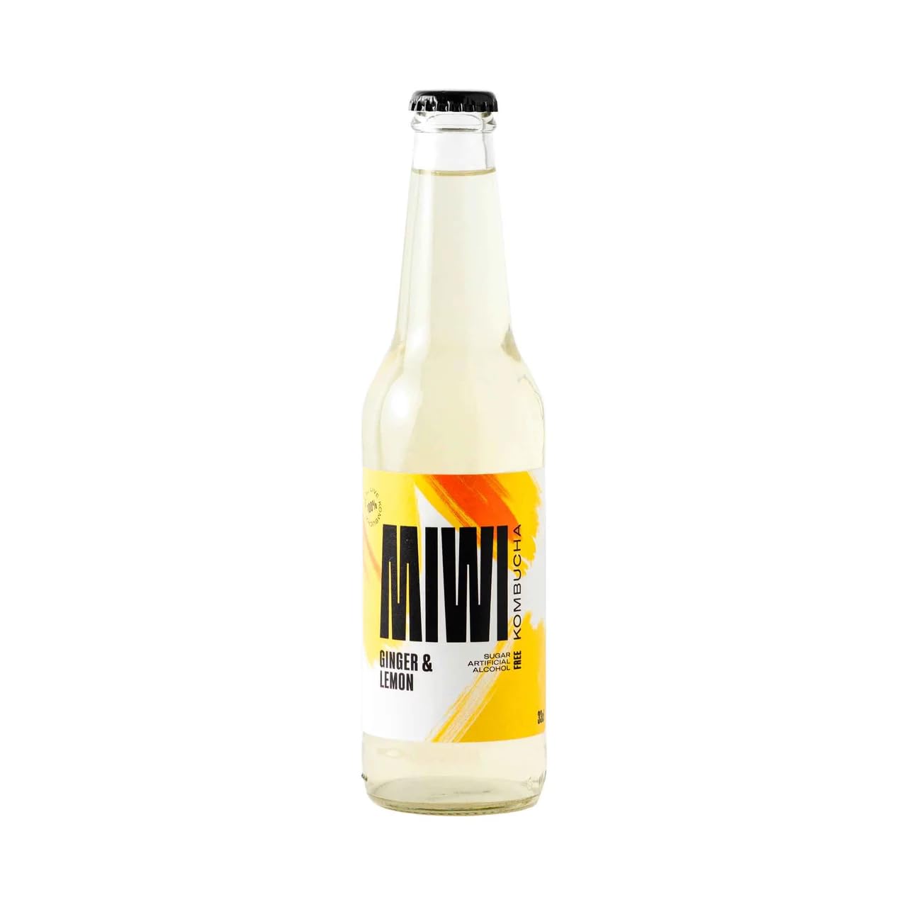 Kombucha Ingwer-Zitronen-Geschmack 330 ml 12er Pack