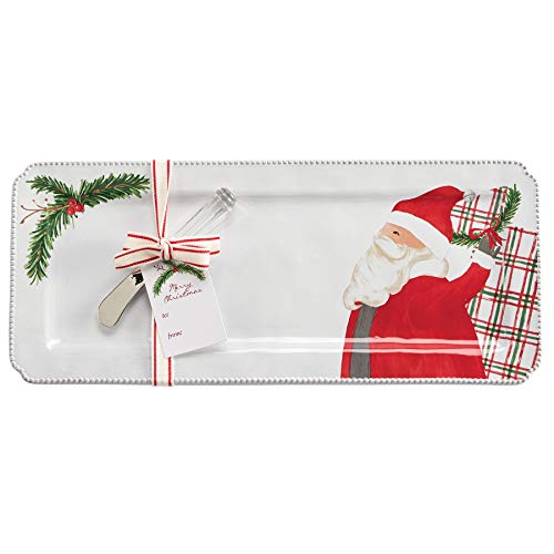 Mud Pie Santa Holiday Serveware (Santa Tray)