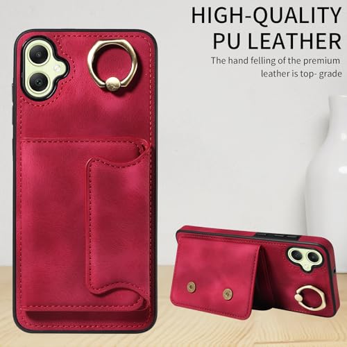 Funda cartera Samsung Galaxy A05 4G anti caídas funcional 3