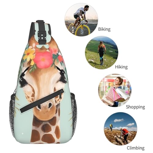 Bolso cruzado para hombre mochila tipo bandolera negra miniatura 6