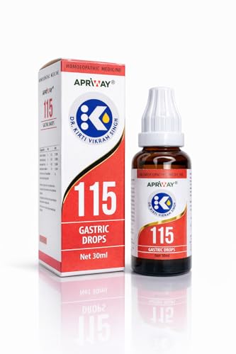 Image of Dr Kirti Vikram 115 Gastric Homeopathic Drop 30 ml