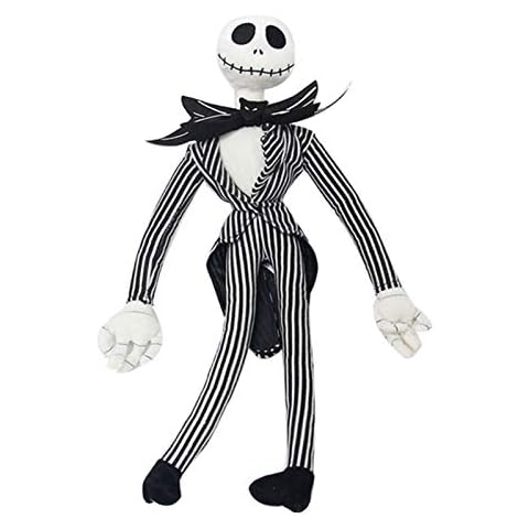 Nupaque Nightmare Before Christmas Doll,Jack Plush Toy,Plush Stuffed Toys Christmas Doll Cute Ghtmare Before Christmas Doll Christmas Ornament Home Office Stuffed Animal Doll Decoration Gift Cover
