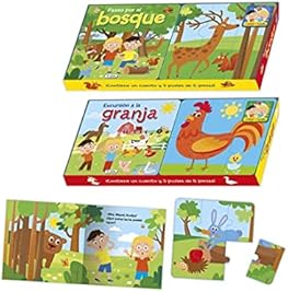 LIBRO CARTÓN CON PUZLES: 2