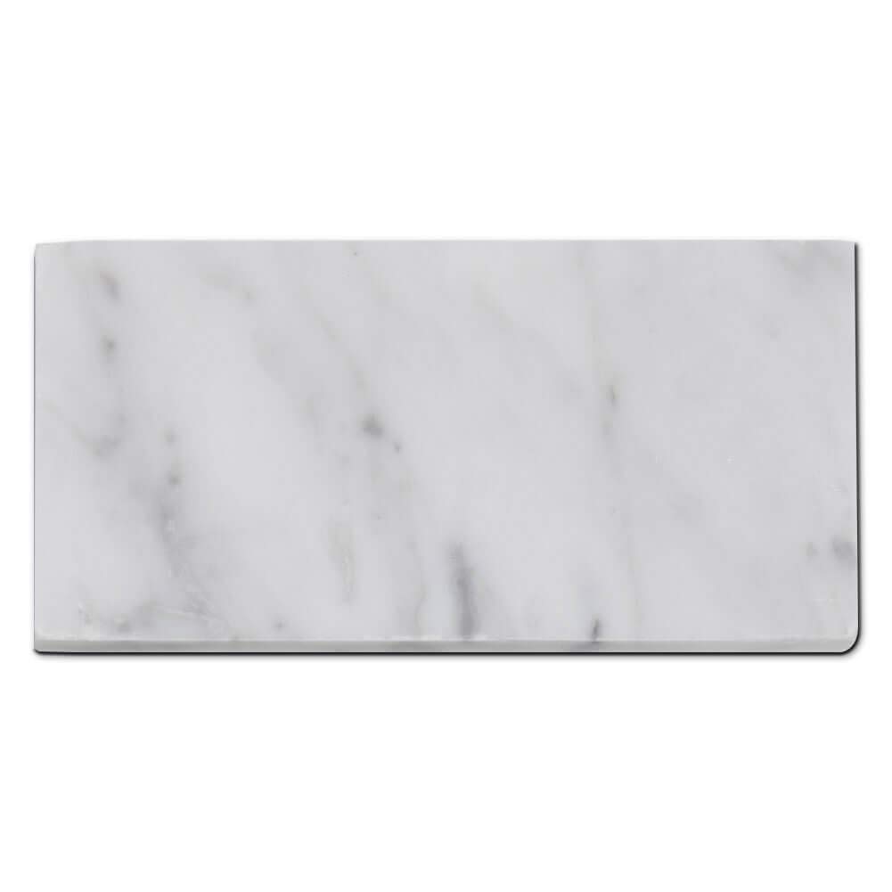 Buy Besdor Italian Bianco Carrara White Carrera Marble 3 x 6 Inch Brick