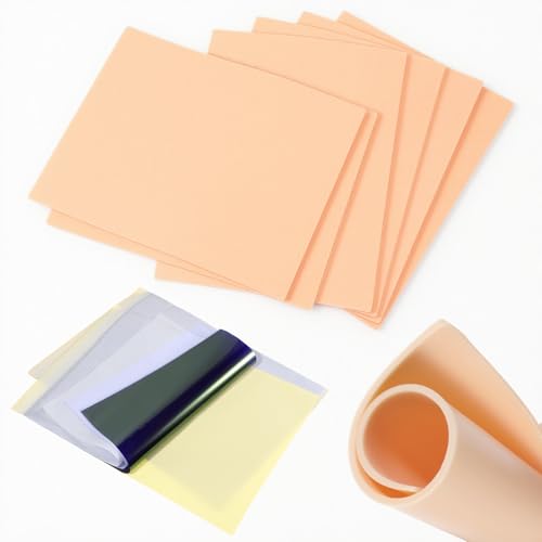 QFGasre 12 Pcs 3mm Tattoo Skin Practice, Fake Skin and