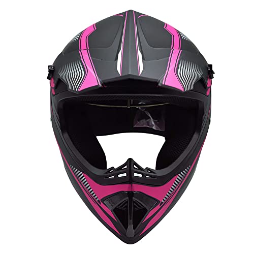 Adult 4 Wheeler Helmet, Motocross Helmet DOT/FMVSS-218 Certification Comfortable and Breathable Full Helmets for Locomotives Used in All Seasons - Image 4