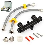 WP596816 Upgraded Brass Sensor Valve with Black Coating for Hot Water Recirculating Pump Systems. Replaces 367010, 595926, 500800, 500805. Includes 2×12