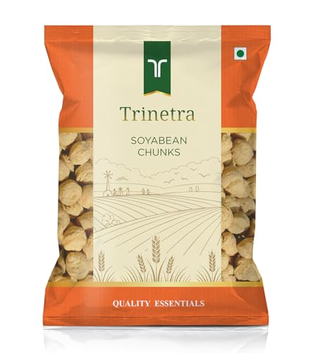 Image of Trinetra Soya Chunks | High Protein & Nutrient Rich | 250 g
