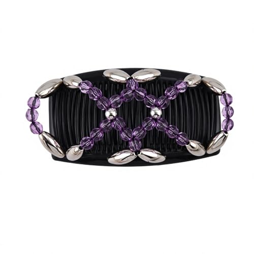 Clip para cabello elástico Lovef estilo mariposa miniatura 1