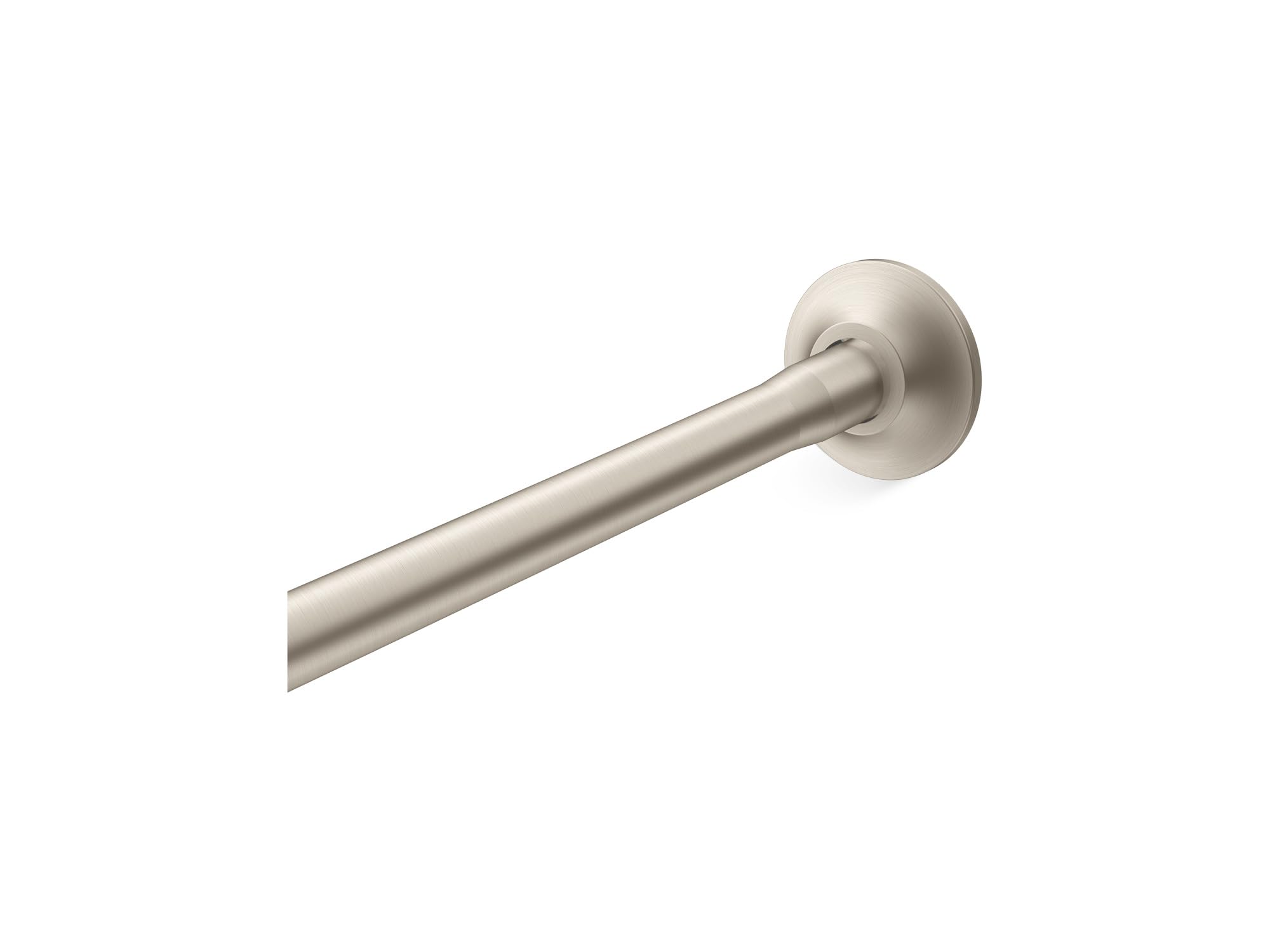 KOHLER K-9350-BN EXPANSE CURVED SHOWER ROD - TRADITIONAL, Vibrant Brushed Nickel