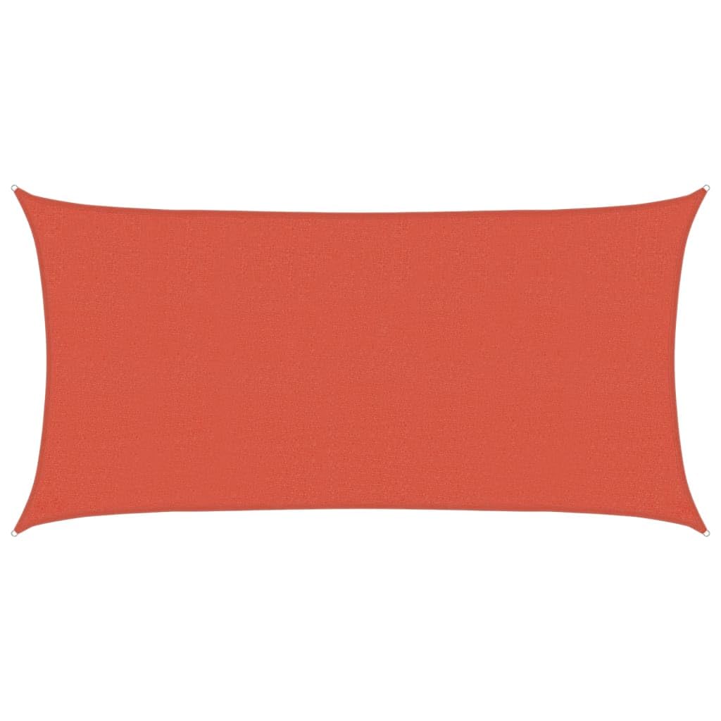 vidaXL Sunshade Sail 160 g/m² Terracotta 2.5x4.5 m HDPE — image 1
