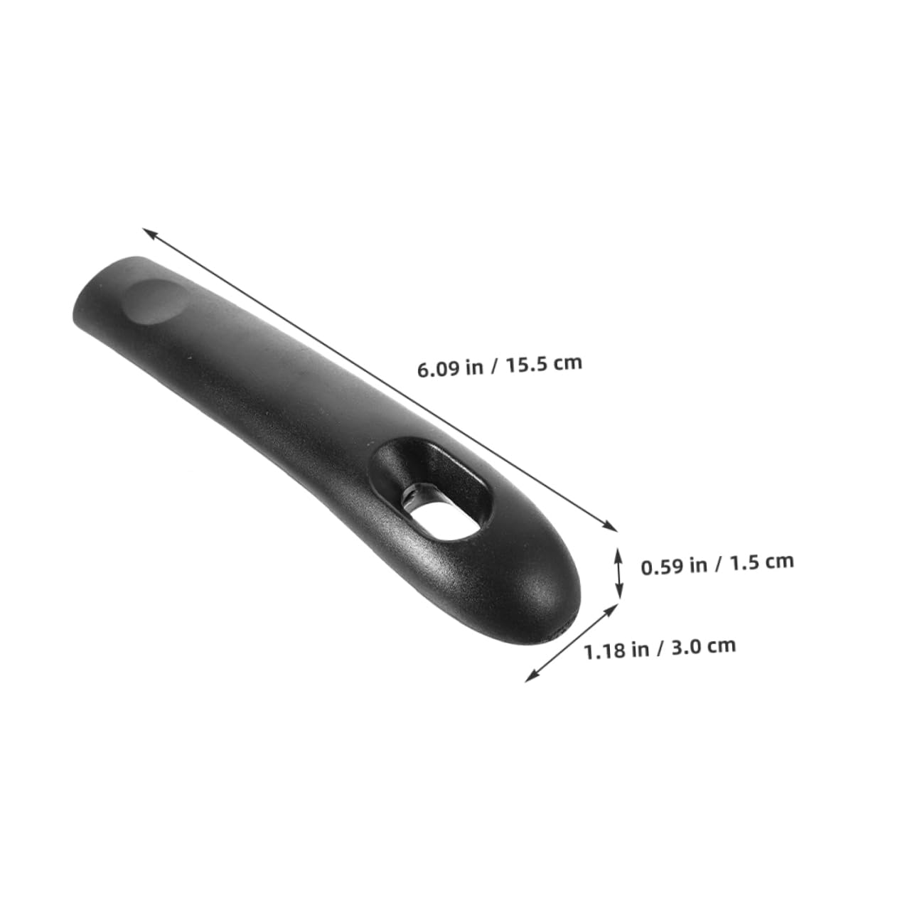 Happyyami Detachable Replaceable Bakelite Pot Handle Universal Frying Pan Handle Grip for Cooking Camping