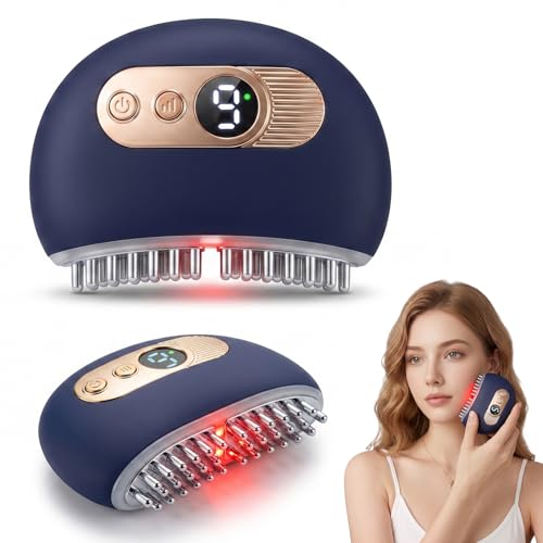 Kinbana TMJ Relief Products Jaw, TMJ Massager with Vibration and Heating, Ergonomic Multi-Needle TMJ...