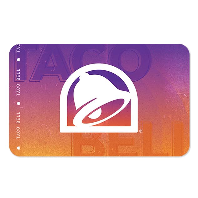Taco Bell eGift Card (In App Redemption Only)