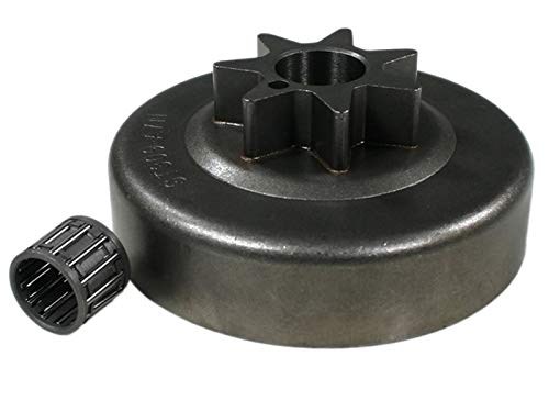 Pignone Per Motosega 3/8'' 7Z – Adatto Solo Per Modello 645 – Con Gabbia Ad Ago – Ricambio Originale Sägenspezi
