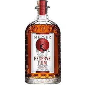 NEW Merser Reserve Rum | A Sweeter Blend of Caribbean Rums | Aged up to 8 years | 70 cl | 40.2 Percentage ABV