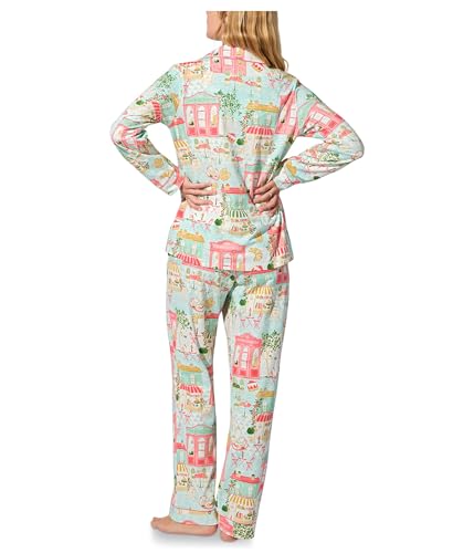BedHead Pajamas Women's Long Sleeve Classic Stretch Jersey Pj Set3