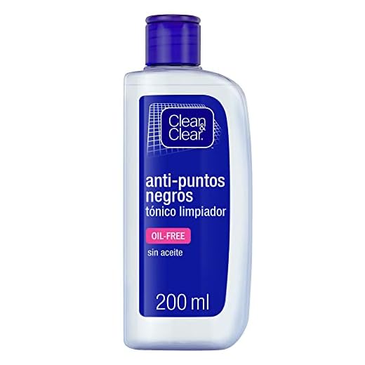Clean&Clear - Tónico Limpiador Anti-puntos Negros, 200 ml