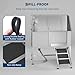ActiveTrail 50 Inch Dog Washing Station, Heavy-Duty Professional Stainless Steel Grooming Tub with Non-Slip Ramp & Faucet for Large/Medium/Small Dogs, Indoor/Outdoor Use