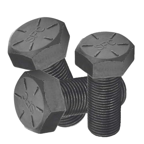 Image of 018-6020-00 GR 8 Hex Blade Bolts for Bad Boy 60 inch Mower Blades Series ZT, CZT, MZ, Outlaw, Magnum, Maverik Replacement 5 /8 inch-18 x 1-1 /2 inch GR 8 Hex Bolt (3 Pcs)
