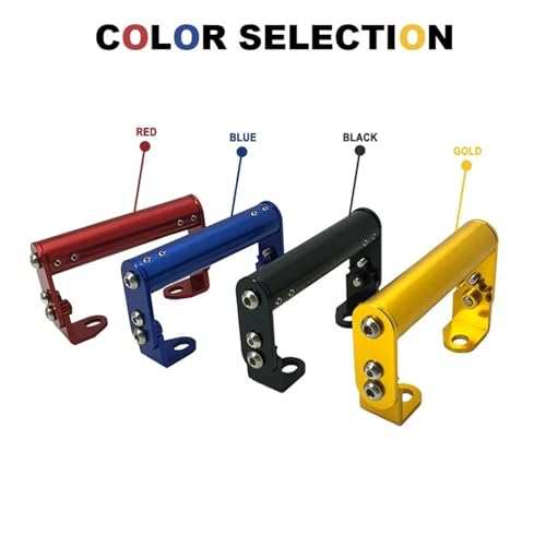 Support de navigation moto réglable rouge pour CB500X - 4