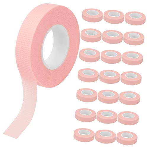 FRCOLOR 30pcs Lash Extension Tapes Non-Woven Fabric 1.25cm Wide 9m Long Eyelash Isolation Patches Makeup Tools