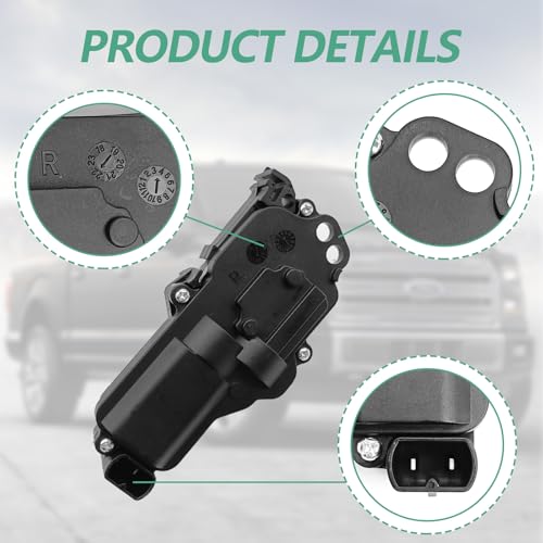 Image of Power Door Lock Actuator Left and Right Side Replacement Compatible with Ford F150 F250 F350 F450 Excursion Expedition Mustang & More, Door Lock Actuator Replaces# 6L3Z25218A43AA, 6L3Z25218A42AA