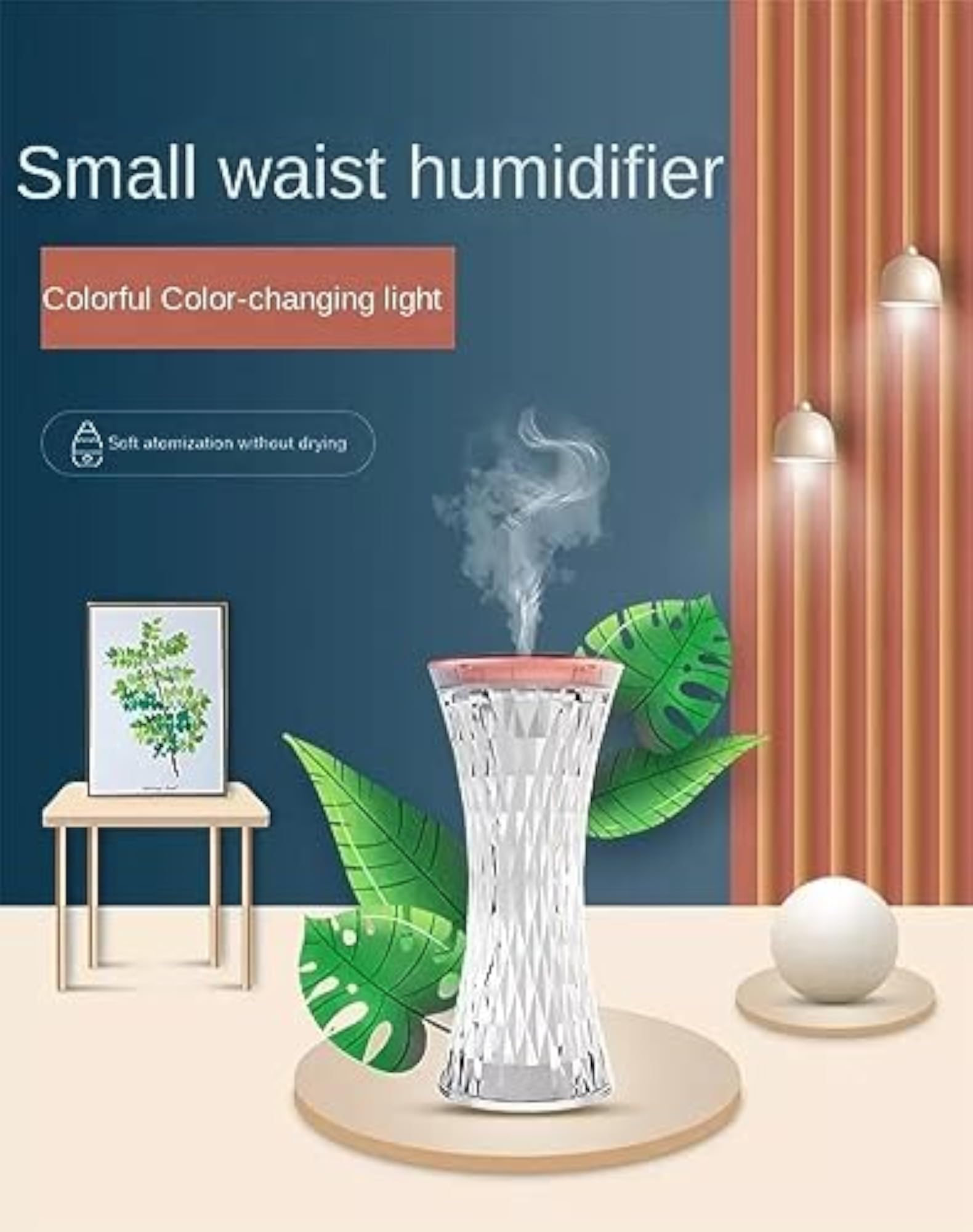 USB Powered Cat Styled Small Mist Air Humidifier & Aroma Diffuser