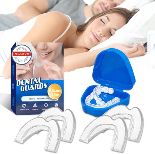 Kit De ProteccióN Dental 4pcs, Bruxismo Dental Noche, Protector Bucal Para Dormir Unisexo, Prevenir El Roncar, Mejora La Del SueñO, Con Caja De Higiene