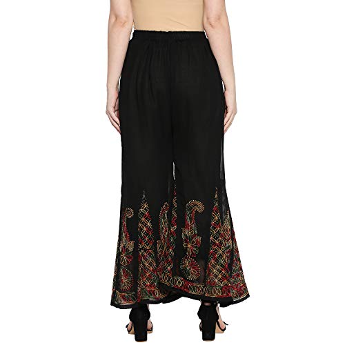 Image of Indiankala4U Lucknow Chikankari Hand Embroidered Kurta and Palazzo sets for Women Georgette