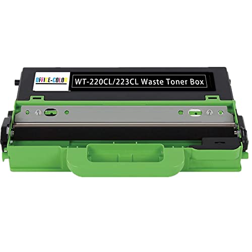 Image of WT-220CL Waste Toner Box WT-223CL Waste Toner Box Works with Brother | MCF-9340CDW HL-L3210CW L3230CDW MFC-9130CW HL-3140CW,HL-3170CDW,MFC-L3750cdw HL-3180CDW L3290CDW Printer