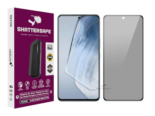 Image of Anti-Spy Privacy Tempered Glass Compatible For IQOO 7 Legend [Pack of 1]. 9H Hardness, Anti-Scratch, Edge-to-Edge Protection With Easy Installation Kit & Case Friendly Fit.