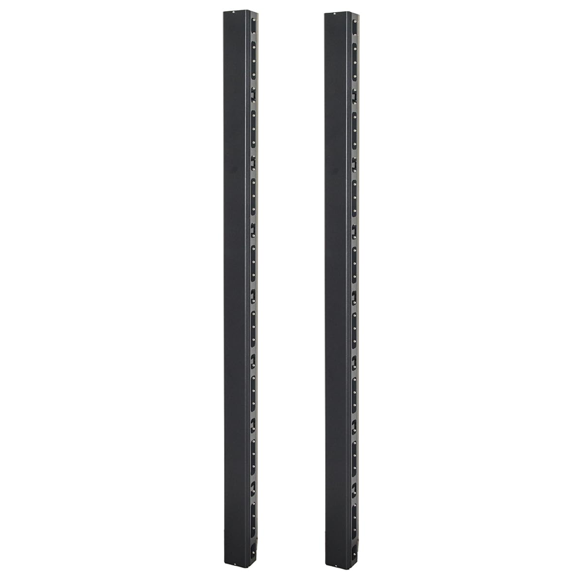 COORG1U800 - Canalina passacavi verticale per armadi link 42u larghi 800 mm colore nero