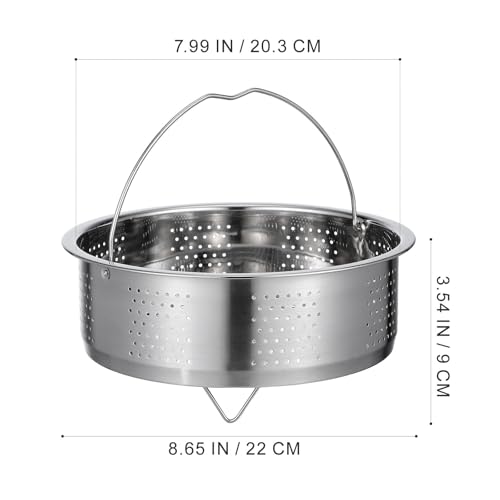 Cesta de vapor de acero inoxidable compatible con olla arrocera 3